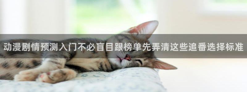 age动漫广告下载：动漫剧情预测入门不必盲目跟榜单先弄清这些追番选择标准